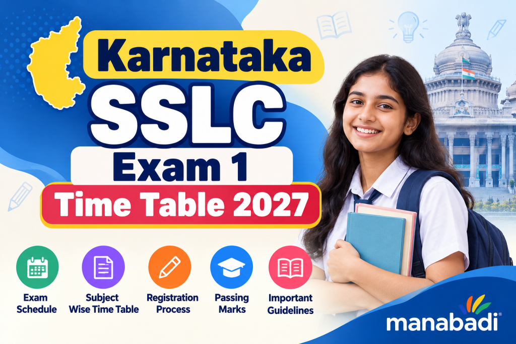 Karnataka_SSLC _Exam_1_Time_Table_2027