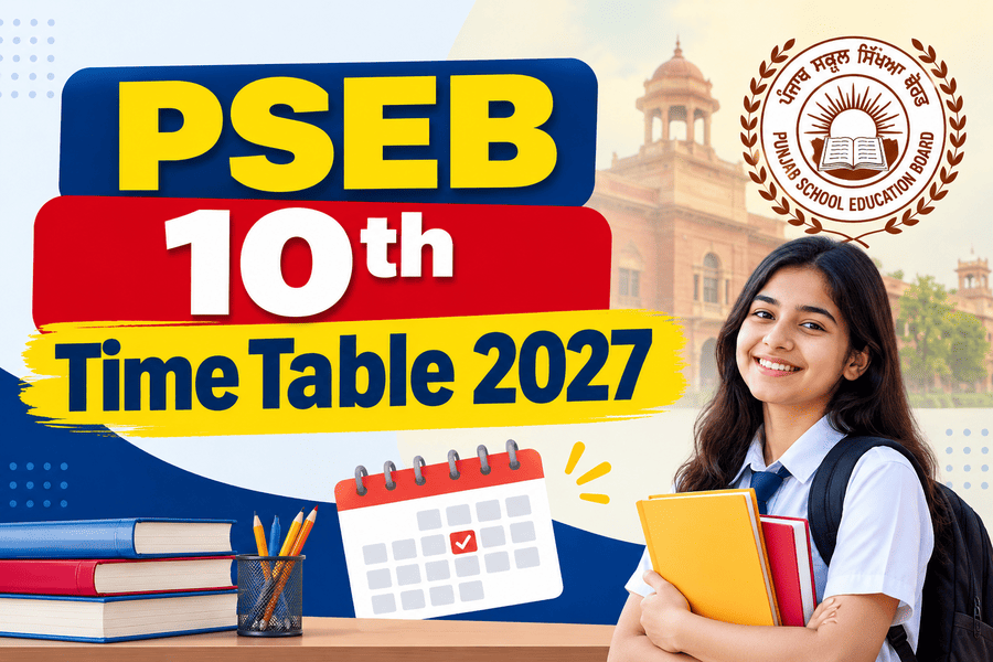 PSEB-10th-Time-Table-2027