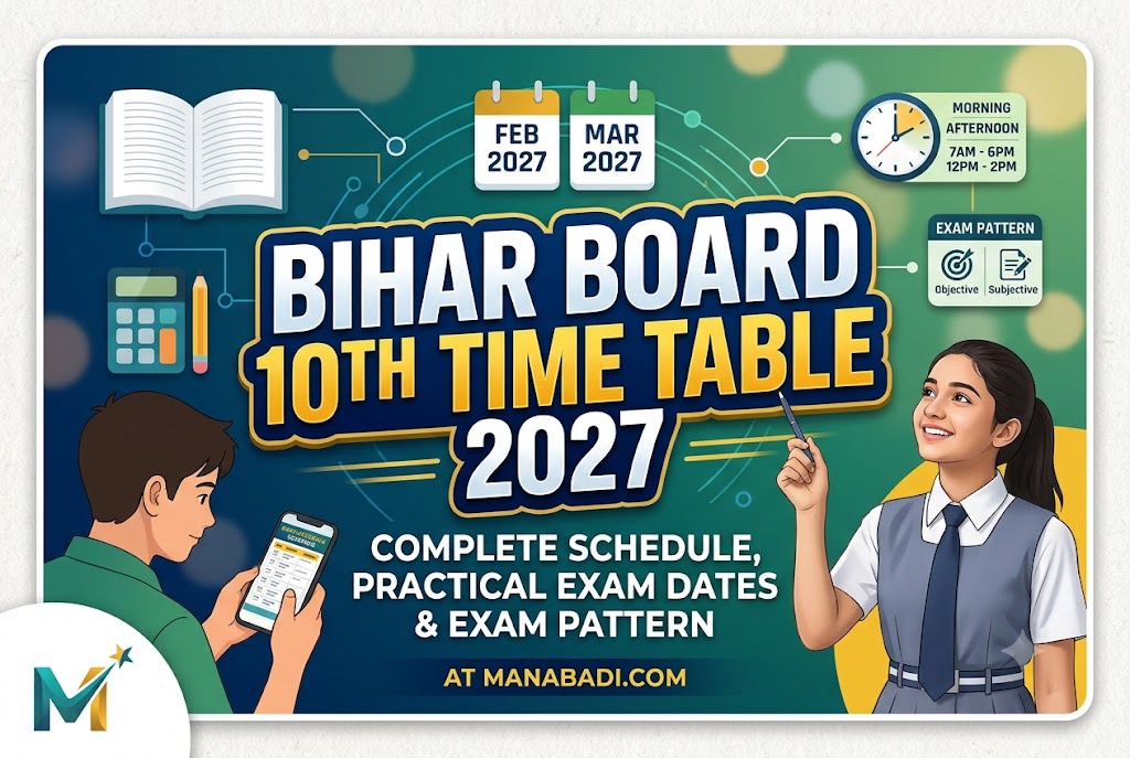 Bihar Board 10th Time Table