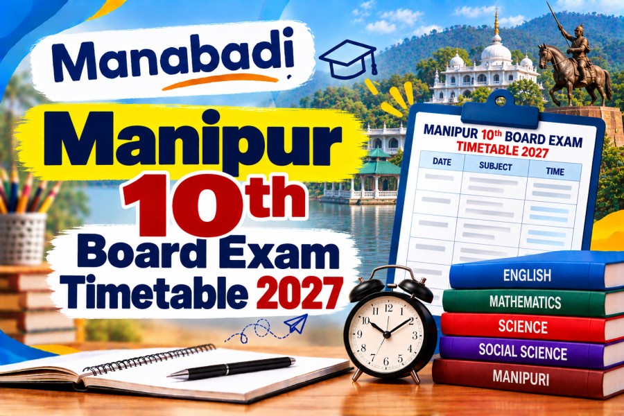 Manipur 10th Timetable