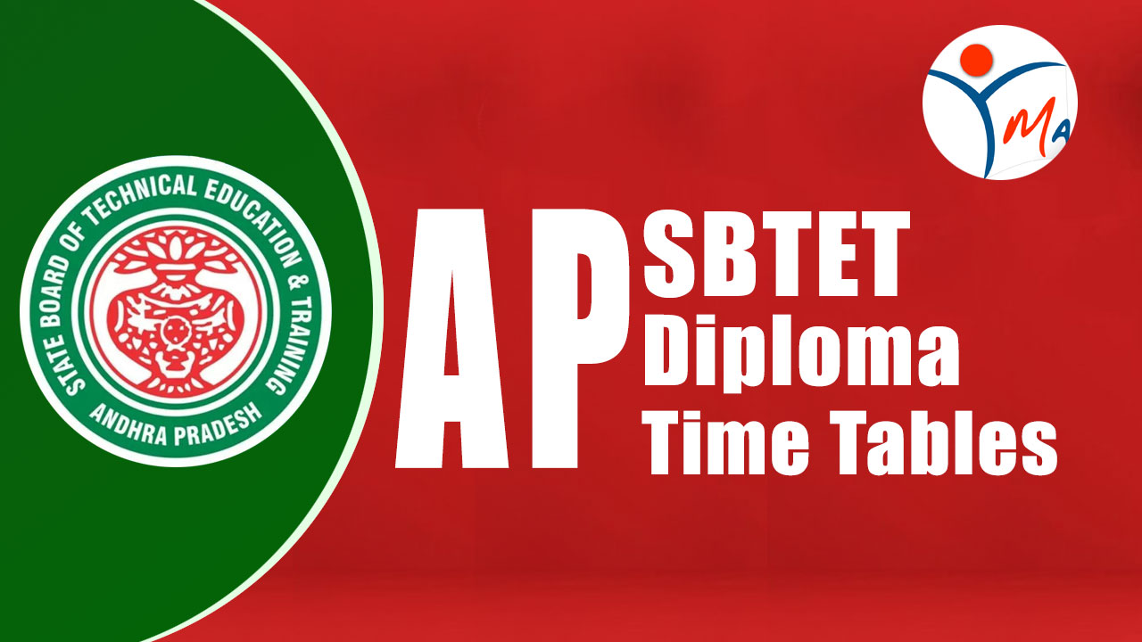 AP SBTET Time Table 2026