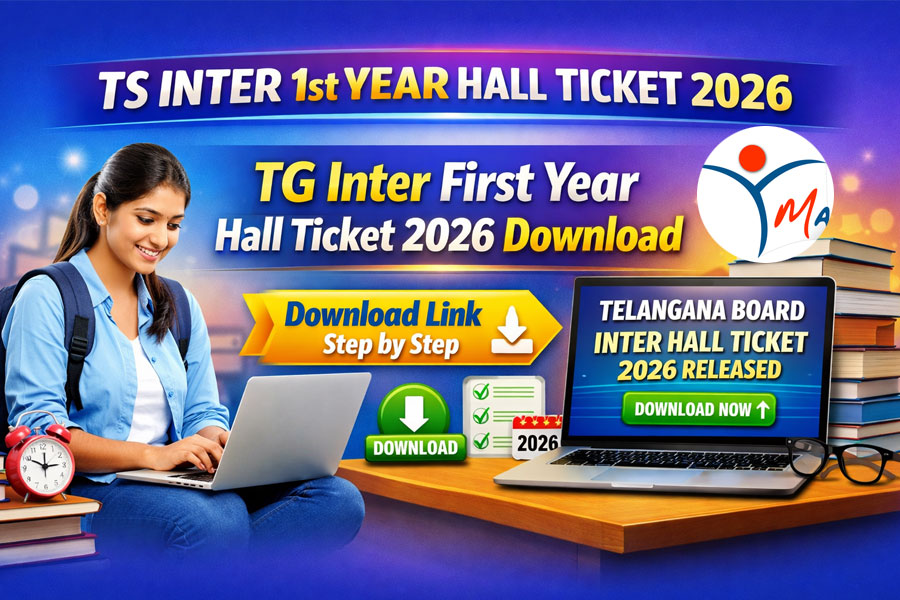 TS Inter 1st Year Hall Ticket 2026