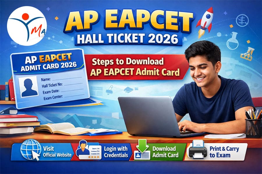 AP EAPCET Hall Ticket 2026 Out: Download EAMCET Admit Card Direct Link & Steps at manabadi.co.in