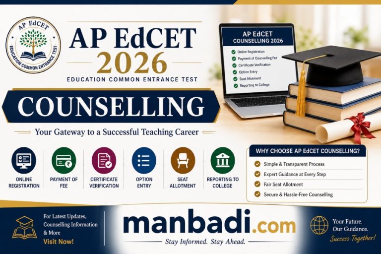 AP EDCET Counselling Schedule 2026: Dates, Registration, Documents, Seat Allotment, Fees, web options Entry