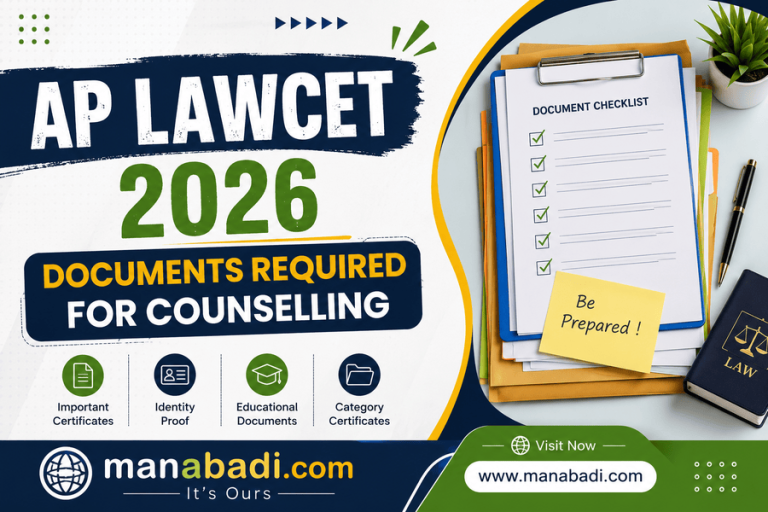 AP LAWCET 2026 Counselling: Web Options, Documents Required, Eligibility & Certificate Verification