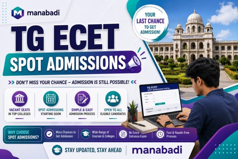TG ECET Spot Admissions 2026: Vacant Seats List PDF, College-Wise Vacancy, Eligibility, Dates, Documents & Complete Admission Guide