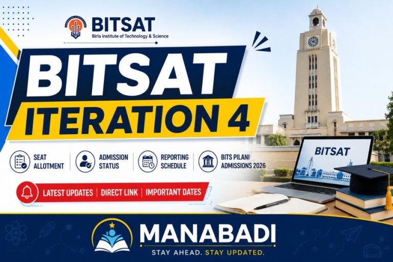 BITSAT Iteration 9 Result 2026 Out: Check Allotment, Direct Link at Manabadi