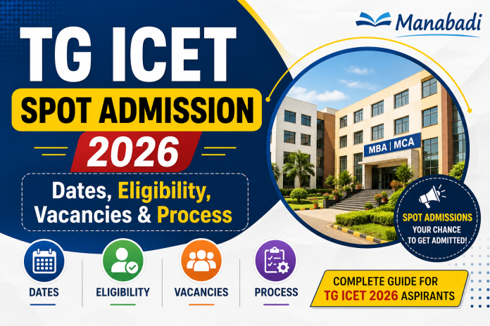 TG ICET Spot Admission 2026