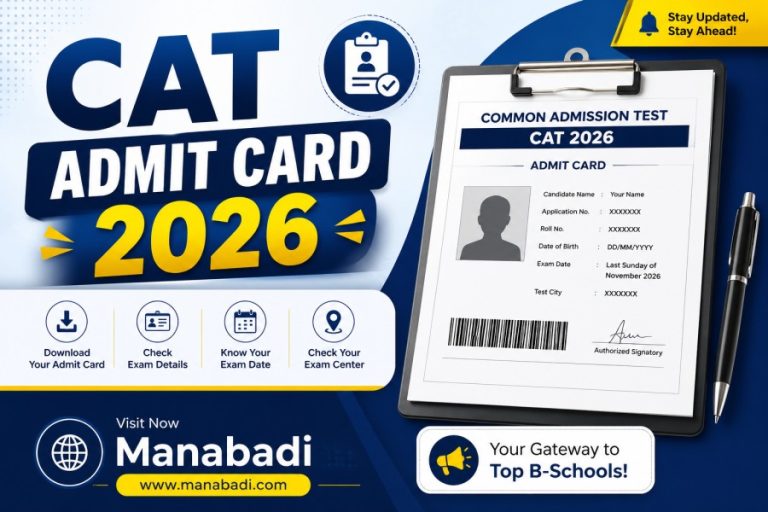 CAT Admit Card 2026: Releases on November 4, Download Link, Steps and Exam Day Instructions