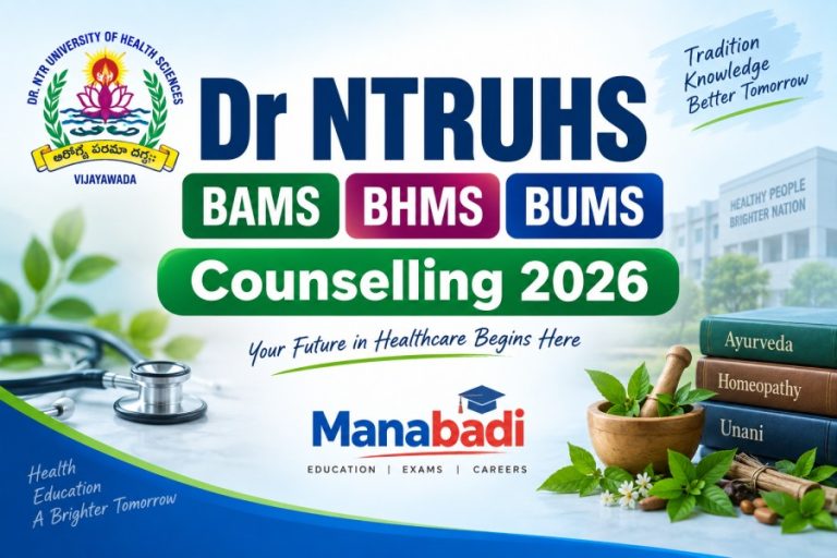 Dr. NTRUHS UG Ayush; CQ Final Merit List Released, AIQ & MQ Allotment Awaited
