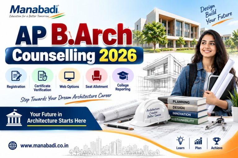 AP B.Arch Admissions 2026: Seat Allotment, Reporting & Classes Commencement Updates