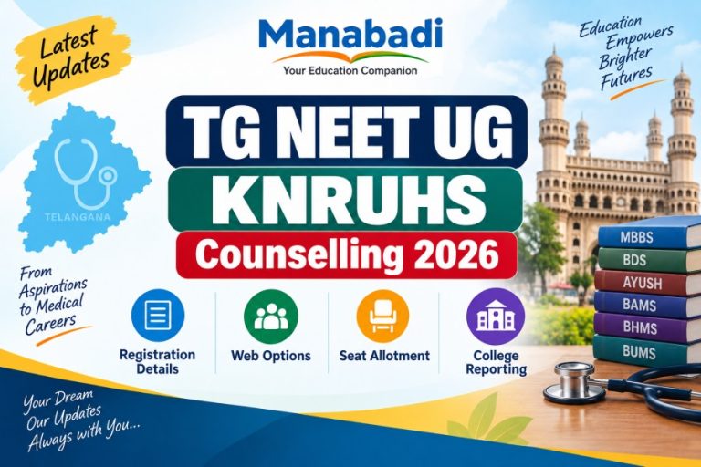 TG NEET UG Counselling 2026: KNRUHS MBBS & BDS (CQ & MQ) Latest Updates
