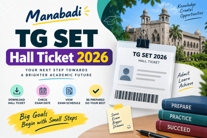 TG SET Hall Ticket 2026