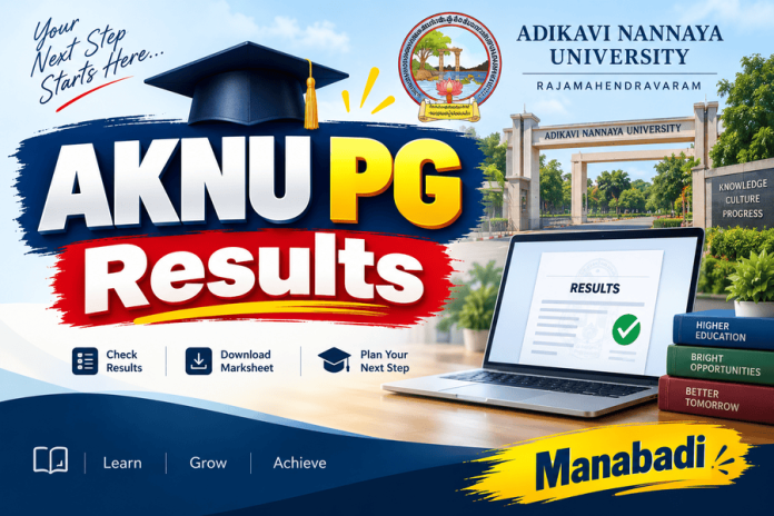 Adikavi Nannaya University PG Result 2026