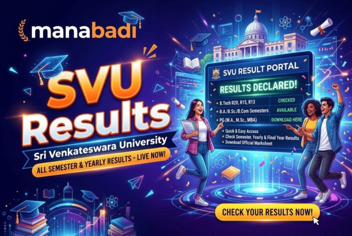 Sri Venkateswara University Results