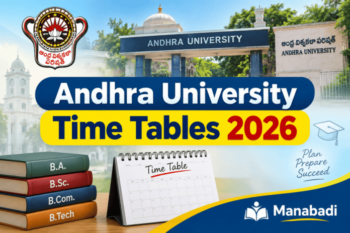 Andhra-University-Time-Table